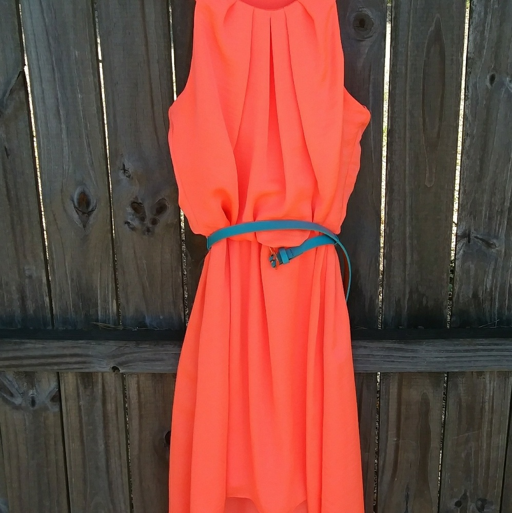 Belted dress